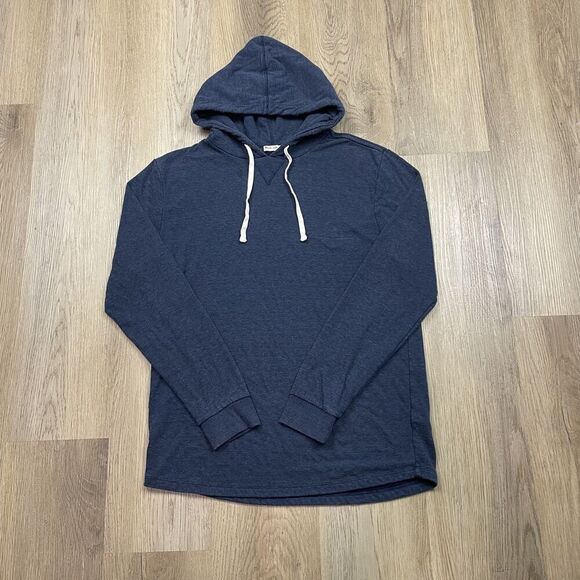 Marine Layer Hoodie Mens Medium Pullover Sweatshirt Casual Lightweight - Picture 1 of 10